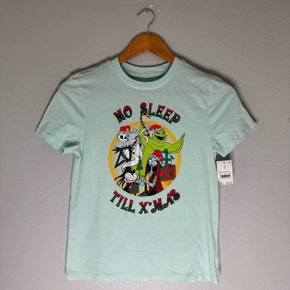 New Kids Size M (8) Disney Tim Burton’s The Nightmare Before Christmas,No Sleep - Picture 7 of 9